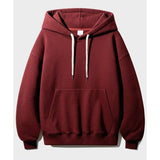 ティーダブリューエヌ(TWN) Newdaily plain hoodie wine HHHD3510