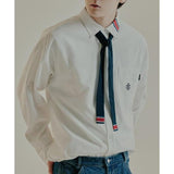 ROMANTIC CROWN(ロマンティック クラウン) RC CLUB TIE SHIRT WHITE
