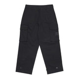 STIGMA(スティグマ) 10s TWILL COTTON WIDE PARACHUTE PANTS BLACK