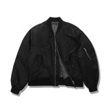 JEMUT (ジェモッ) Reach Over MA-1 Jacket Black YHJK2269