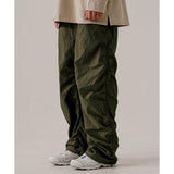 EZKATON (エズカートン) Pigment Shirring Parachute Pnats Khaki SHLP6722