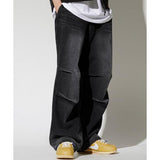 ティーダブリューエヌ(TWN) Resta washing denim pants black HHLP3540