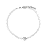 ブラック·パブル(BLACK PURPLE) Luminary Accento Necklace - White