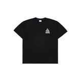 アクメドラビ(acme' de la vi) WE WERE OVERLAP ARTWORK SHORT SLEEVE T-SHIRT BLACK