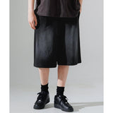 EZKATON (エズカートン) Side Seamless Bermuda Pants Black SHSP6705