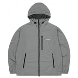 mahagrid (マハグリッド) BASIC LOGO NYLON WINDBREAKER GREY(MG2EFMSC00A)