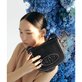 BBYB(ビービーワイビー) Pia Saddle Shoulder Bag (Black)