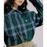 ROMANTIC CROWN(ロマンティック クラウン) RC TARTAN CHECK SHIRT GREEN