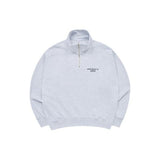 アクメドラビ(acme' de la vi) BASIC LOGO NEEDLEWORK PULLOVER SWEATSHIRT MELANGE