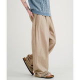 ダブルユーブイプロジェクト(WV PROJECT) Turn dyeing like linen banding pants beige JNLP7717