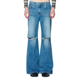 レイブレス(LABELESS) INDIGO BOOTCUT JEANS