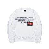 ブラックブロンド(BLACKBLOND) BBD Hidden Freedom Sweatshirt (White)