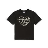 ボーンチャンプス(BORN CHAMPS) L&S HEART LOGO TEE B24ST12BK