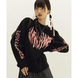 ボーンチャンプス(BORN CHAMPS) HEART TRIBAL LOGO KNITWEAR B23FT16BK