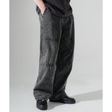 EZKATON (エズカートン) Breaker Washing Wide Denim Pants Vintageblack SHLP6713