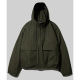 EZKATON (エズカートン) Pigment Parachute Jacket Khaki SHOT6728