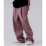 EZKATON (エズカートン) Painted Washing Banding Pants Pink MMLP6775