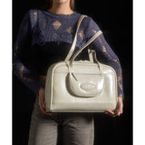 BBYB(ビービーワイビー) Lire Large Shoulder Bag (Ivory)