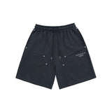 アクメドラビ(acme' de la vi) BASIC LOGO NEEDLEWORK SHORT PANTS CHARCOAL