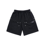 アクメドラビ(acme' de la vi) BASIC LOGO NEEDLEWORK SHORT PANTS BLACK