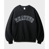 ティーダブリューエヌ(TWN) Whatevs Sweat Shirts Black HHMT3522