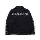 ブラックブロンド(BLACKBLOND) BBD Crushed Faith Denim Jacket (Black)