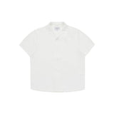 アクメドラビ(acme' de la vi) SYMBOL LOGO SATIN SHORT SLEEVE SHIRT WHITE