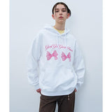 NCOVER(エンカバー)Twin Ribbon Hoodie - White