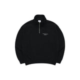 アクメドラビ(acme' de la vi) BASIC LOGO NEEDLEWORK PULLOVER SWEATSHIRT BLACK