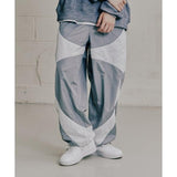 ROMANTIC CROWN(ロマンティック クラウン) SPORTY LINE WIDE PANTS_LIGHT GREY