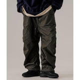 EZKATON (エズカートン) Pigment Shirring Parachute Pnats Deepgray SHLP6722