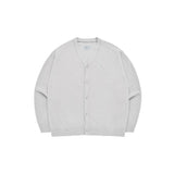 アクメドラビ(acme' de la vi) SYMBOL LOGO RIVET TERRY CARDIGAN GREY