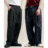 JEMUT (ジェモッ) Fog Non-Fade Wide Denim Pants KJLP2561