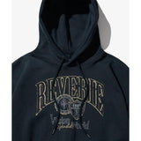 EZKATON (エズカートン) Reverie Heavy Cotton Hoodie Navy KMHD6740