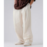 EZKATON (エズカートン) Painted Washing Banding Pants Cream MMLP6775