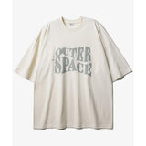 EZKATON (エズカートン) Space Short Sleeve Creamgray KMST6696
