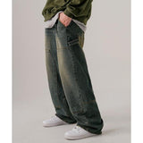 EZKATON (エズカートン) Zest Carpenter Denim Pants Vintageblue KMLP6731