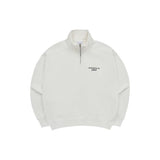 アクメドラビ(acme' de la vi) BASIC LOGO NEEDLEWORK PULLOVER SWEATSHIRT CREAM