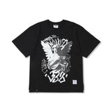 STIGMA(スティグマ) Angel Oversized Short Sleeves T-Shirts Black