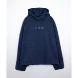 MYDEEPBLUEMEMORIES(マイディープブルーメモリーズ) Symbol Logo Sweat Hoody in Navy