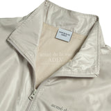 アクメドラビ(acme' de la vie) GLOSSY WOVEN SET-UP JACKET BEIGE