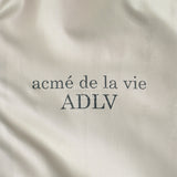 アクメドラビ(acme' de la vie) GLOSSY WOVEN SET-UP JACKET BEIGE