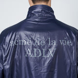 アクメドラビ(acme' de la vie) GLOSSY WOVEN SET-UP JACKET NAVY