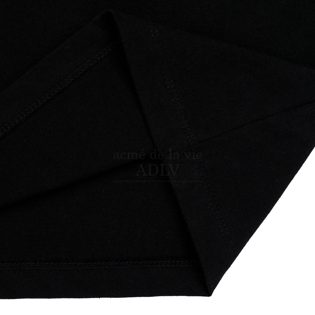 アクメドラビ(acme' de la vie)  I LOVE TEDDY BEAR SHORT SLEEVE T-SHIRT BLACK