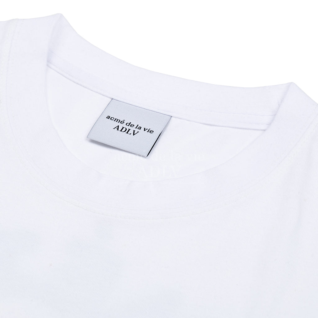 アクメドラビ(acme' de la vie) I LOVE TEDDY BEAR SHORT SLEEVE T-SHIRT WHITE
