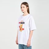 アクメドラビ(acme' de la vie) I LOVE TEDDY BEAR SHORT SLEEVE T-SHIRT WHITE