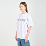 アクメドラビ(acme' de la vie) 3D CHROME LOGO SHORT SLEEVE T-SHIRT WHITE