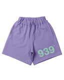 ARCHIVE BOLD (アーカイブボールド) 939 LOGO SWEAT SHORTS (LAVENDER)