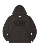 ARCHIVE BOLD (アーカイブボールド) 939 LOGO HOOD ZIP-UP (DARK GRAY)