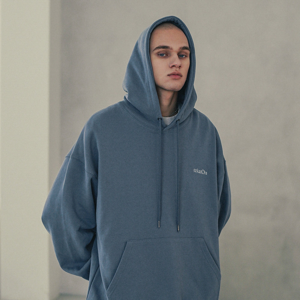 EZKATON (エズカートン) Union Hood Blue Gray KMHD6617